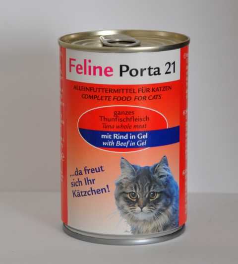 Feline Porta 21 Thunfisch Rind 24x400g