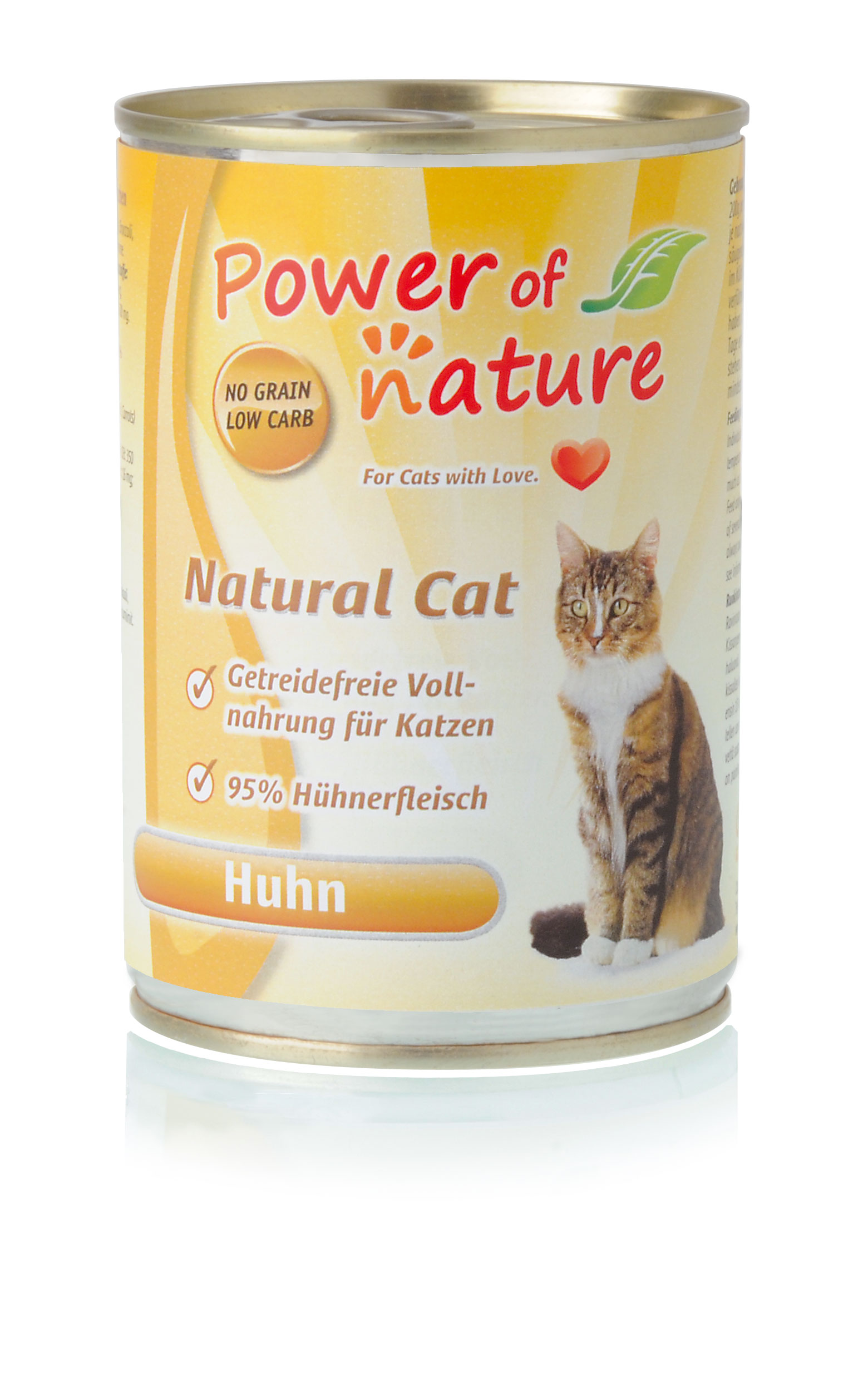 Power of Nature Natural Cat Dose Huhn 24 x 400g