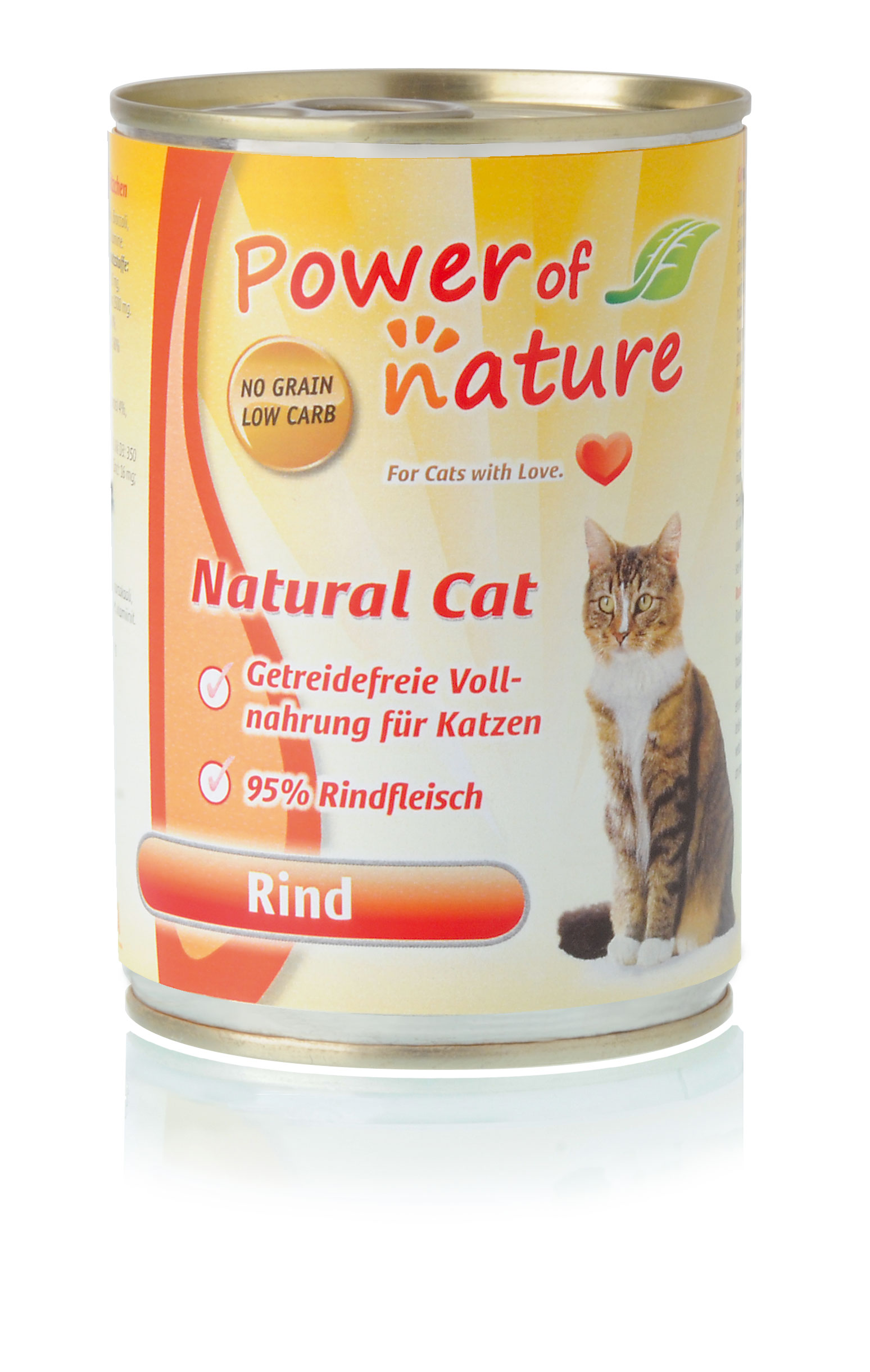 Power of Nature Natural Cat Dose Rind 24 x 400g