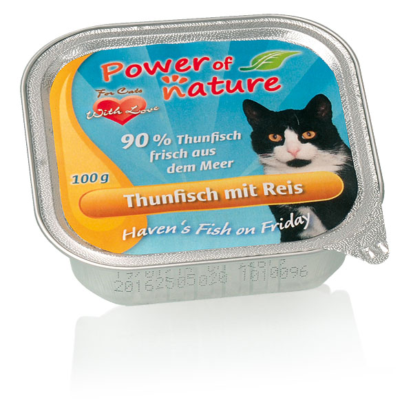Power of Nature Haven's Fish on Friday Thunfisch mit Reis 24 x 85 g