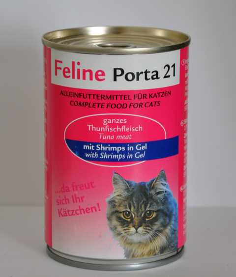 Feline Porta 21 Thunfisch Shrimps 24x400g