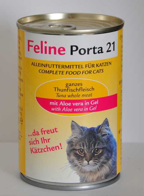 Feline Porta 21 Thunfisch Aloe 24x400g