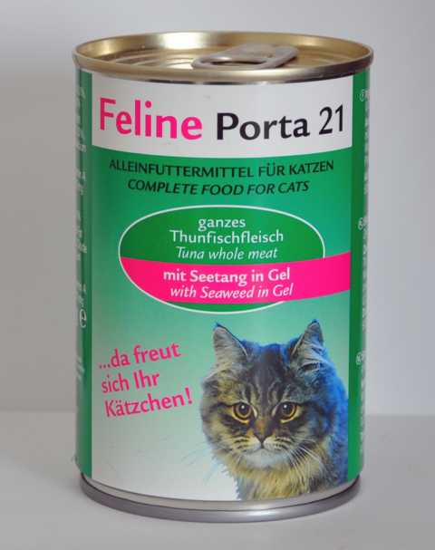 Feline Porta 21 Thunfisch Seetang 24x400g