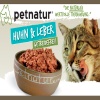 petnatur Huhn und Leber für Katzen - BIO*, 6 x 200 Gramm Dosen